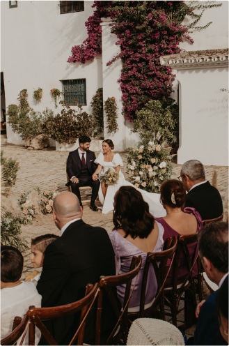 Servicios para Bodas – Ceremonias. Celebración de boda en Cortijo El Esparragal (Gerena, Sevilla).