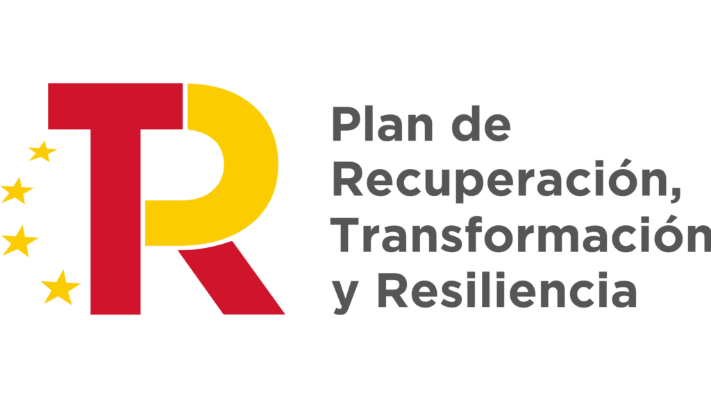 Logo Plan de Recuperación, Transformación y Resiliencia - Kit Digital